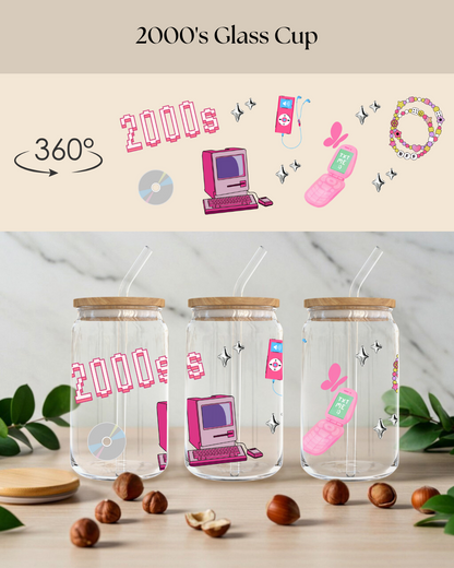 2000's Glass Mug