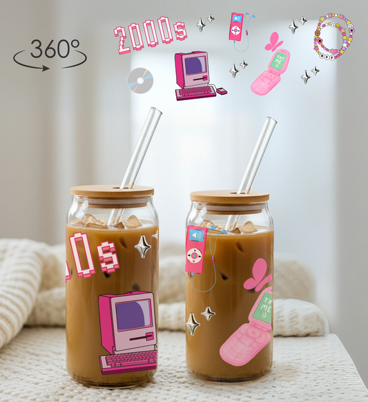 2000's Glass Mug