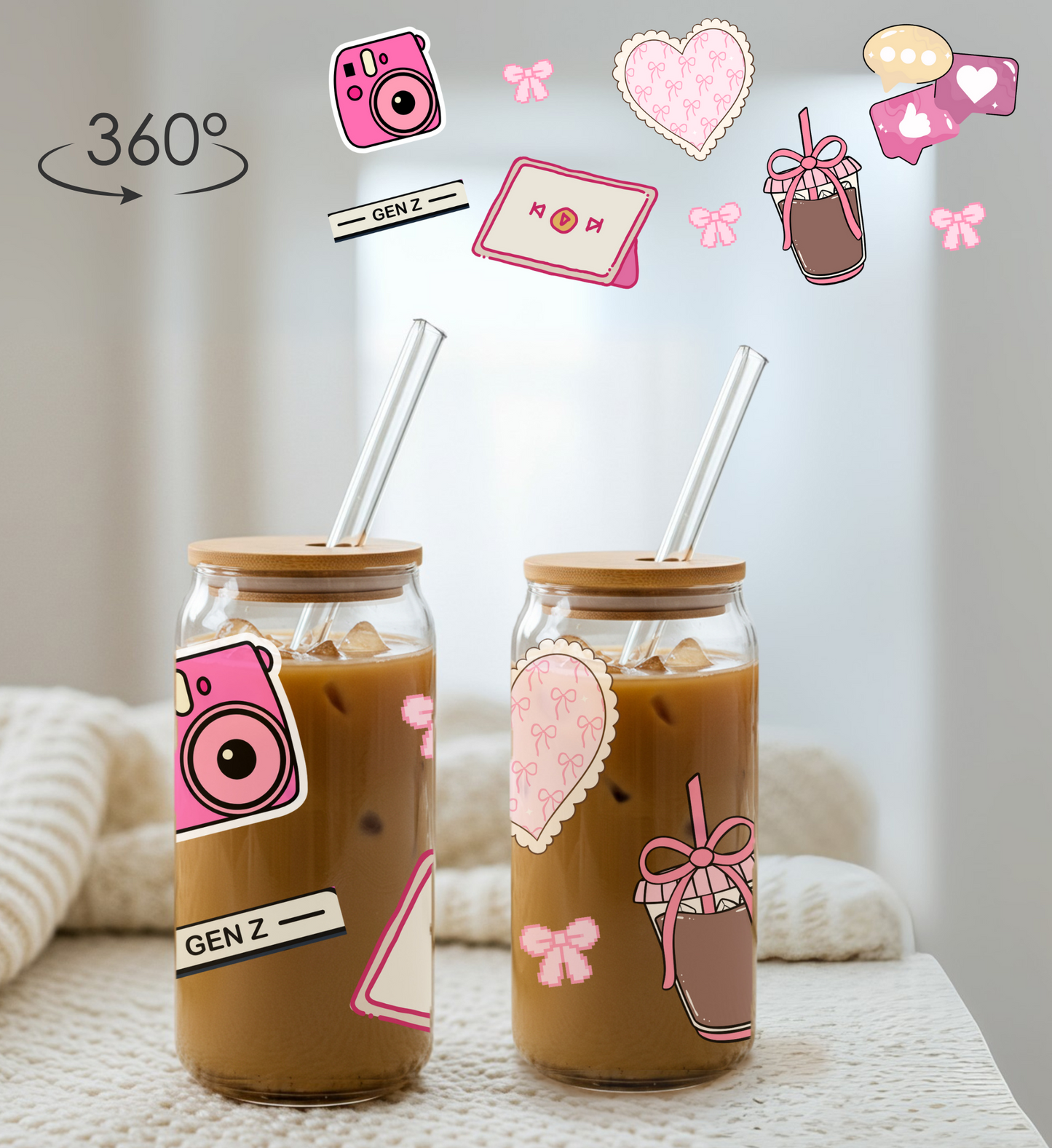 GenZ's Glass Mug