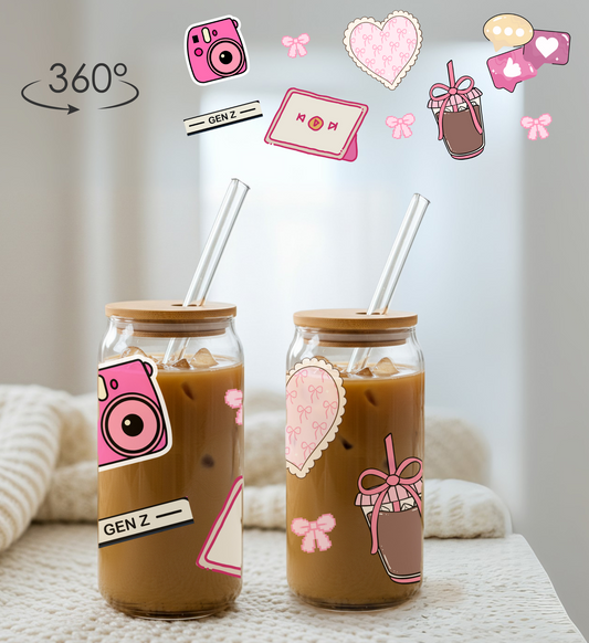 GenZ's Glass Mug