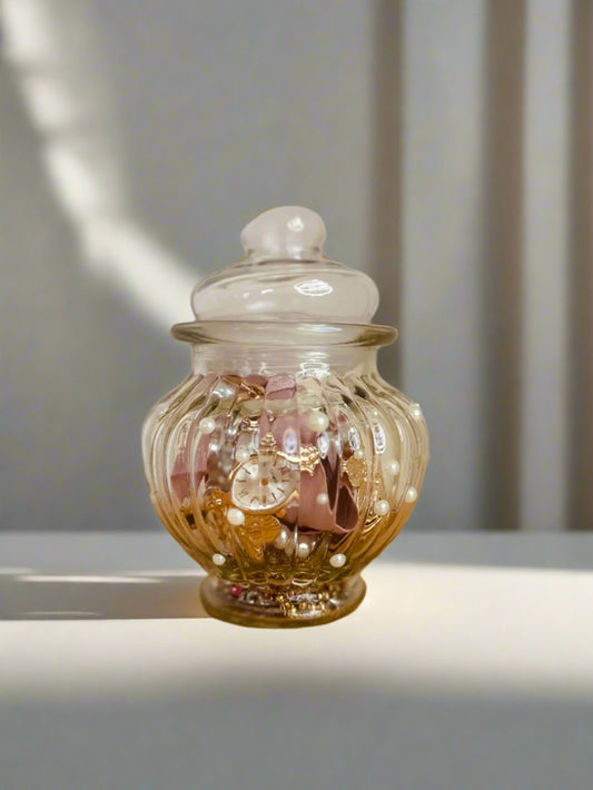 Rosy Coquette Mystery Jewelry Jar 🎀