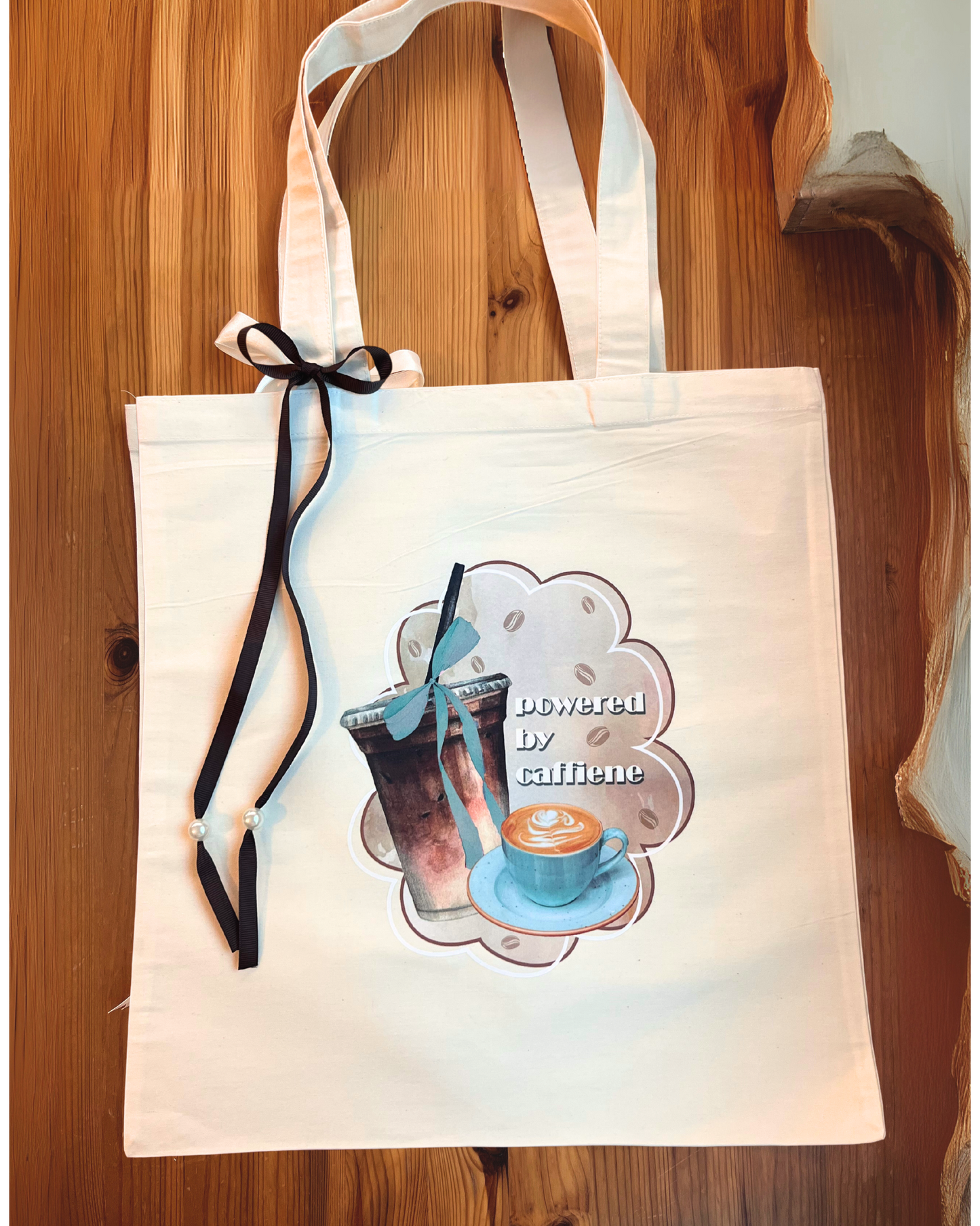 Powered By Caffeine ToteBag
