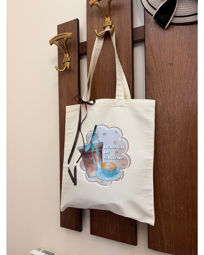 Powered By Caffeine ToteBag