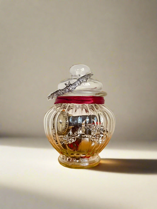 Gothic Mystery Jewelry Jar🖤