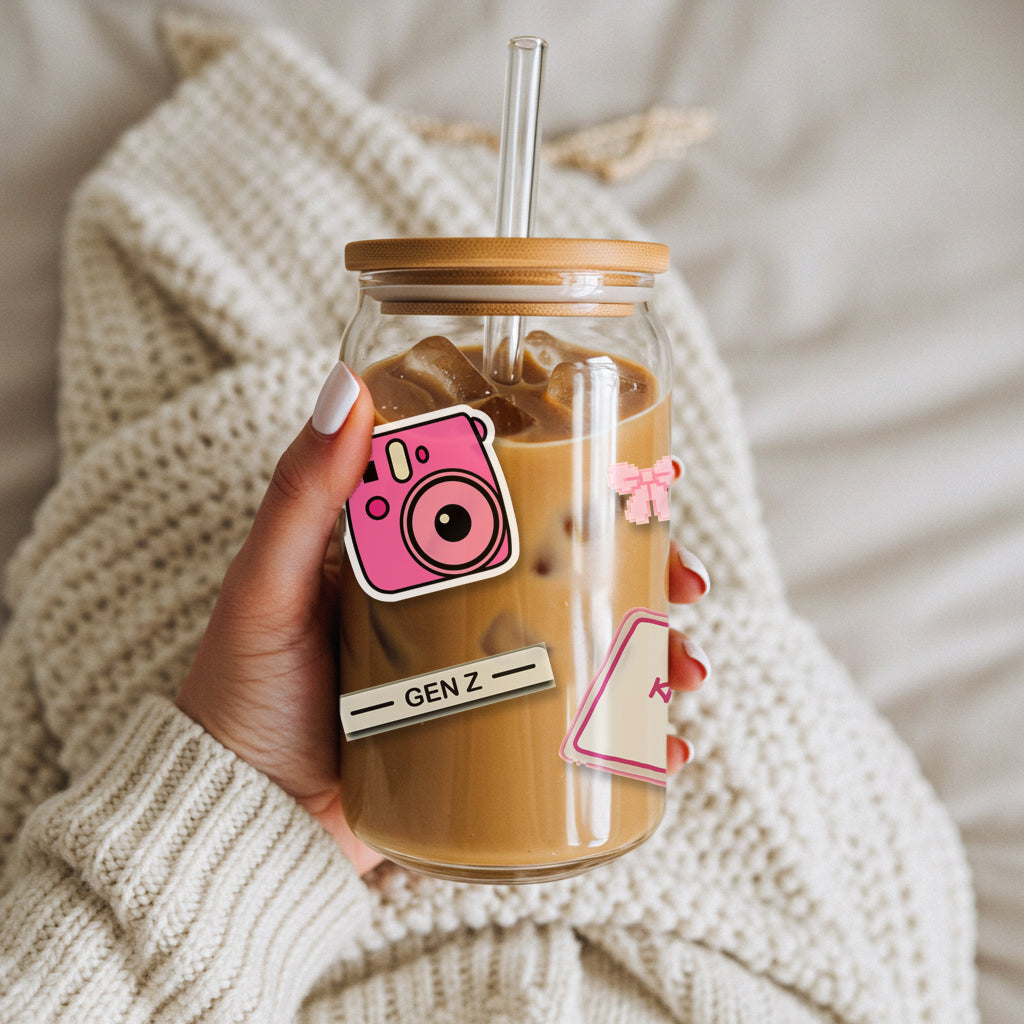 GenZ's Glass Mug