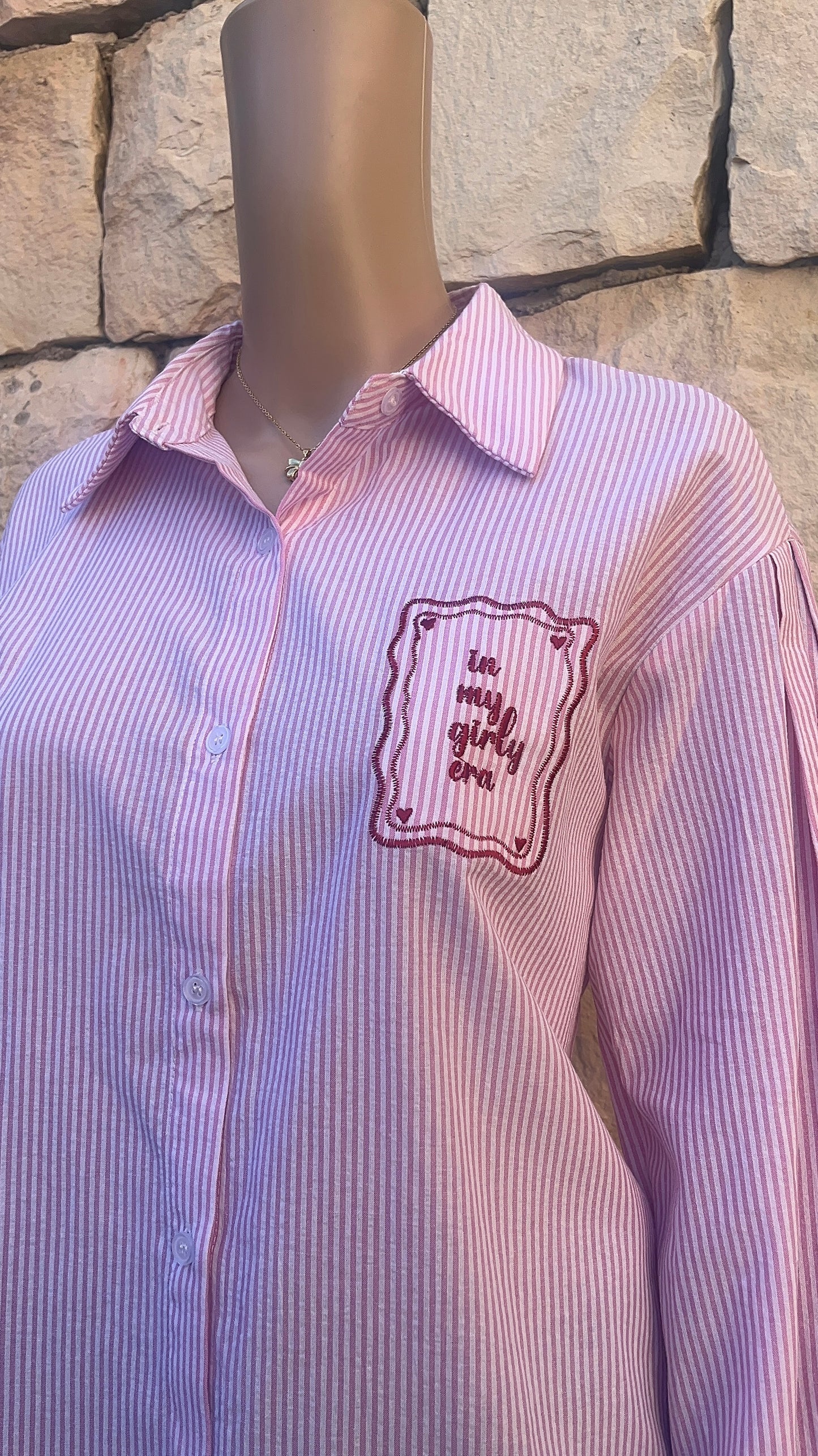 Girly Era Chemise -Pink