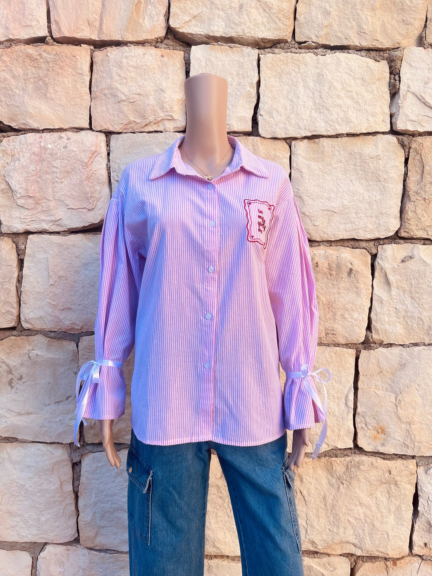 Girly Era Chemise -Pink